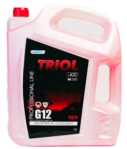 Антифриз МФК TRIOL Professional G12+ Red 10 л